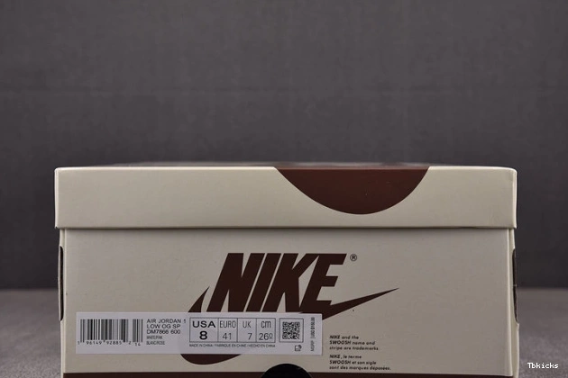 Reps TBK Scott x AJ Low DM7866-600 OG SP Travis 1 0810